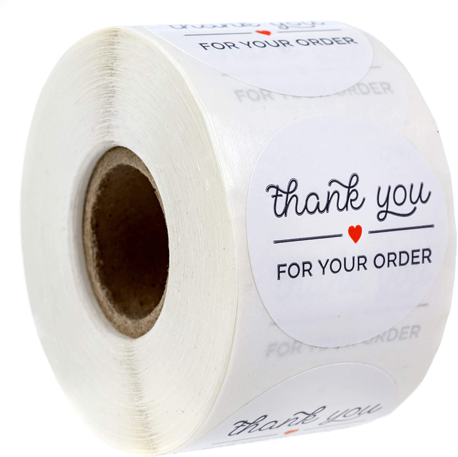 Candle Warning Label - White Thank You For Your Purchase