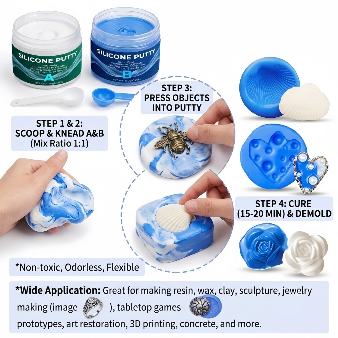 Silicone Putty Mold Making Sup - Candle Making Design review and price