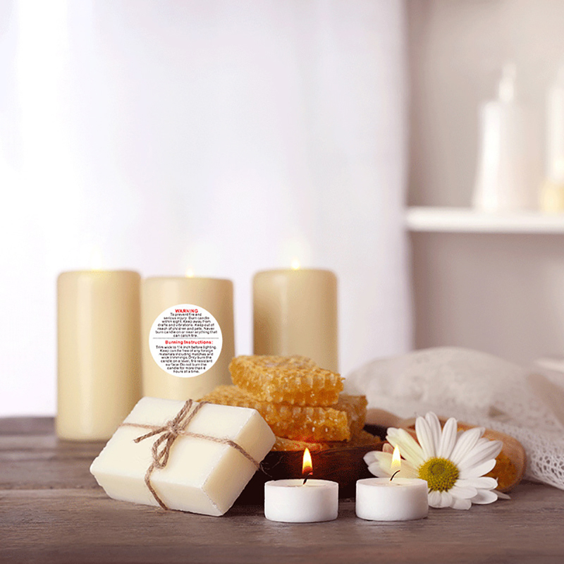 【New】500pcs/roll Candle Warnin - Candle Warning Label review and price