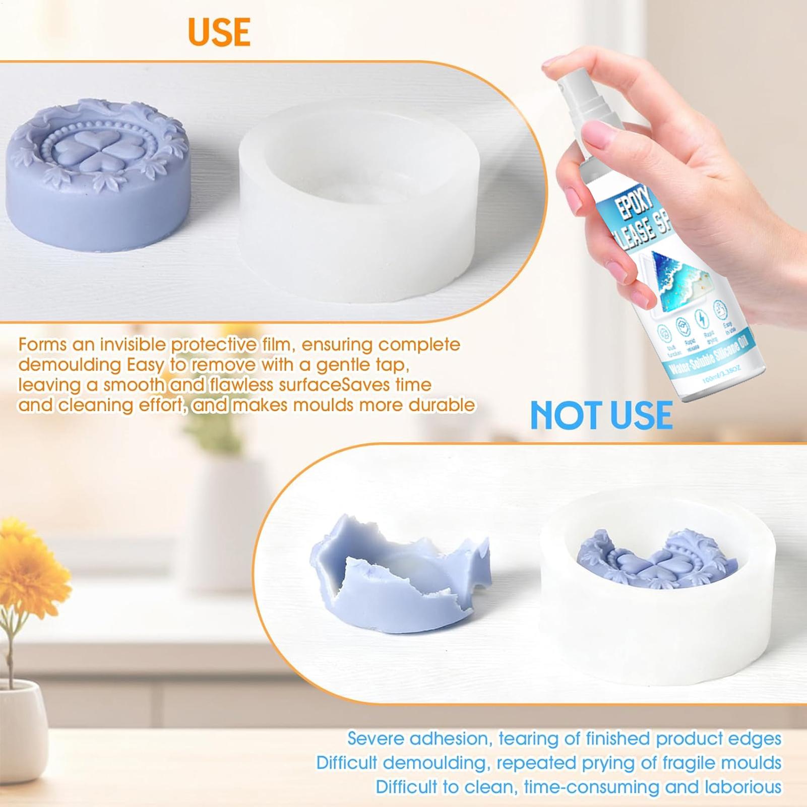 100ml Silicone Release Spray E - Candle Making Design review and price