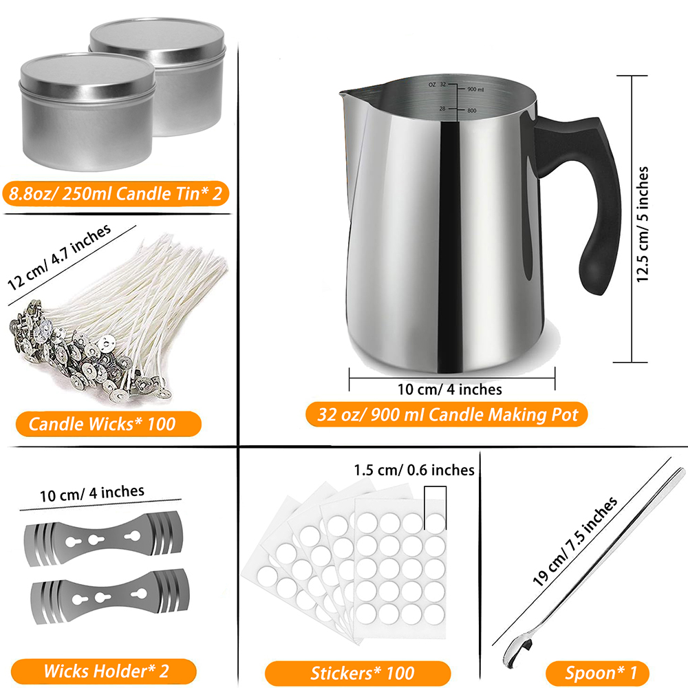 Candle Making Starter Kit Supp - Candle Warning Label review and price