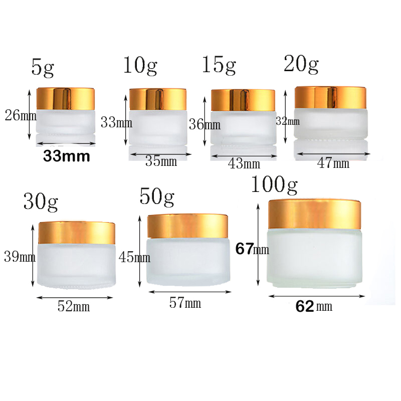5Pcs 5g-100g Mini Amber Round  - Candle Making Glass Jars review and price