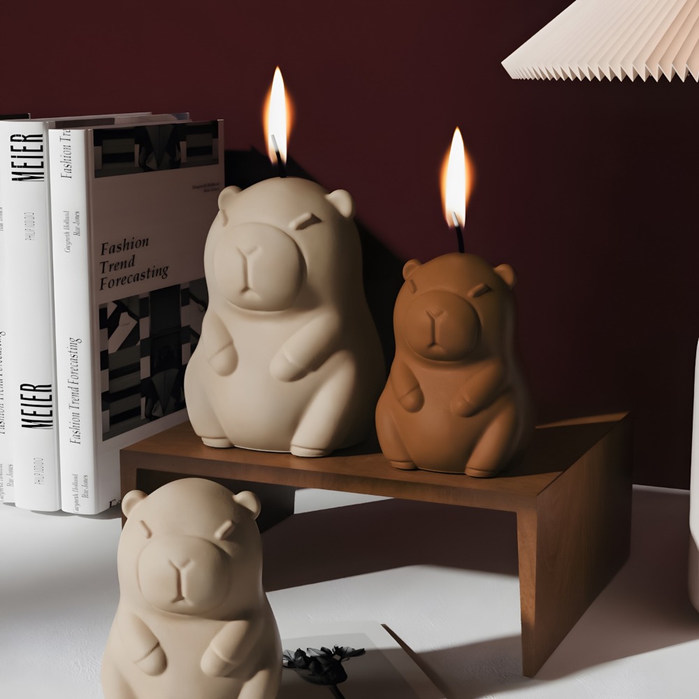 Standing Capybara Scent Candle - Candle Making Experience review and price