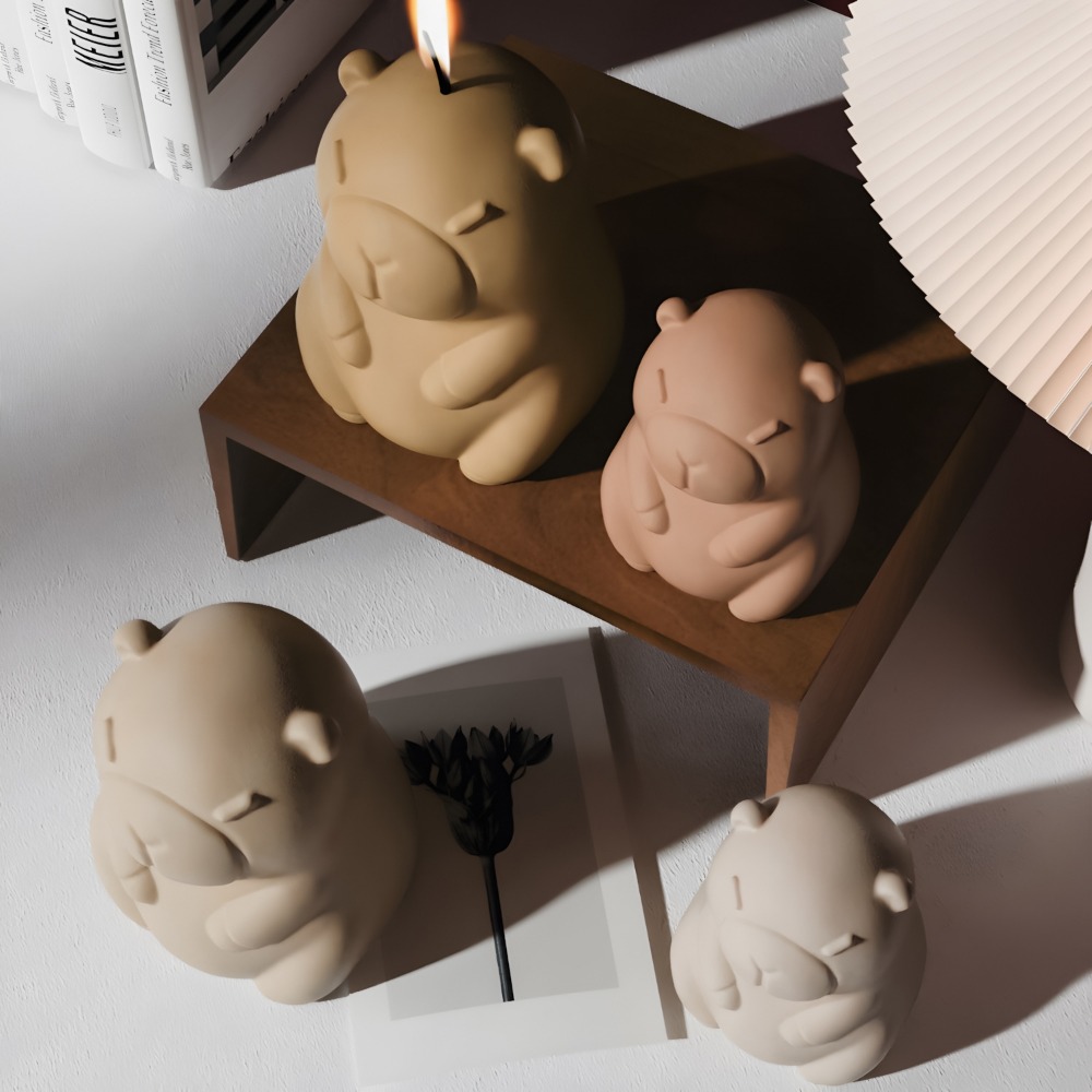 Standing Capybara Scent Candle - Candle Making Experience review and price