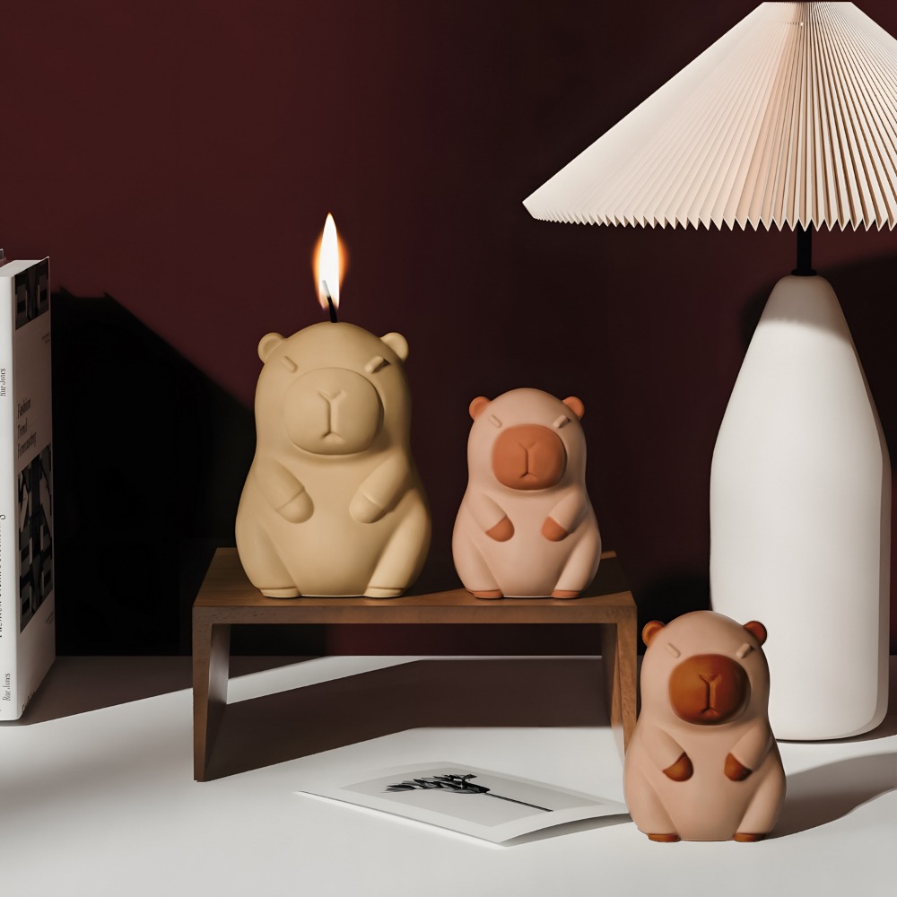 Standing Capybara Scent Candle - Candle Making Experience review and price