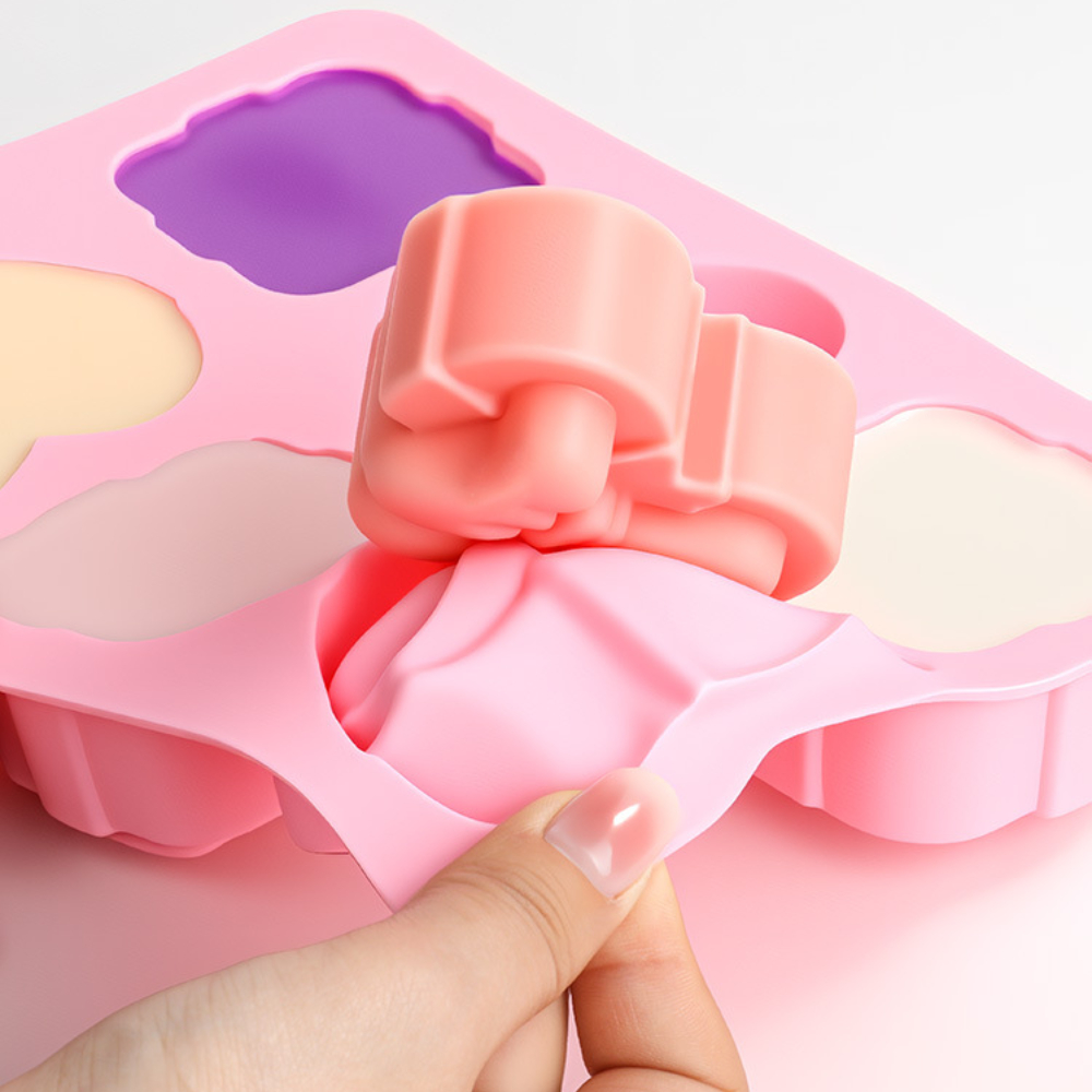 Square Heart Shape Silicone Mo - Candle Making Experience review and price
