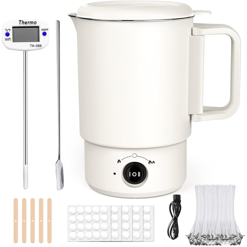 A47U Electric Wax Melting Pot  - Candle Making Glass Jars review and price