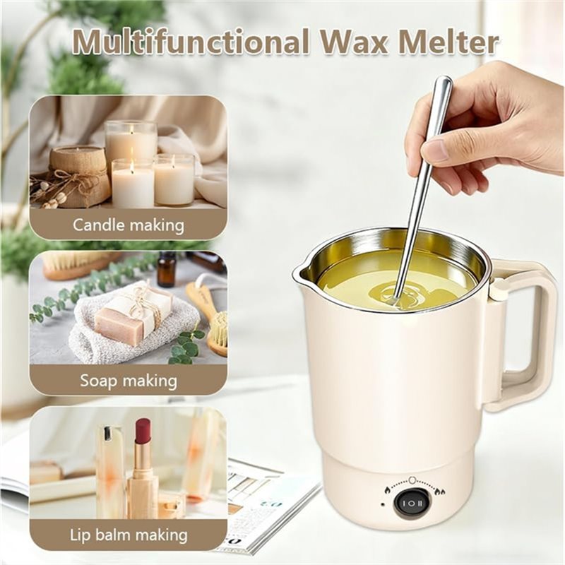 A47U Electric Wax Melting Pot  - Candle Making Glass Jars review and price