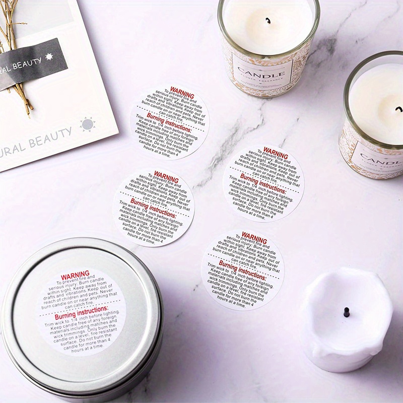 1roll,500pcs Candle Warning La - Candle Warning Label review and price