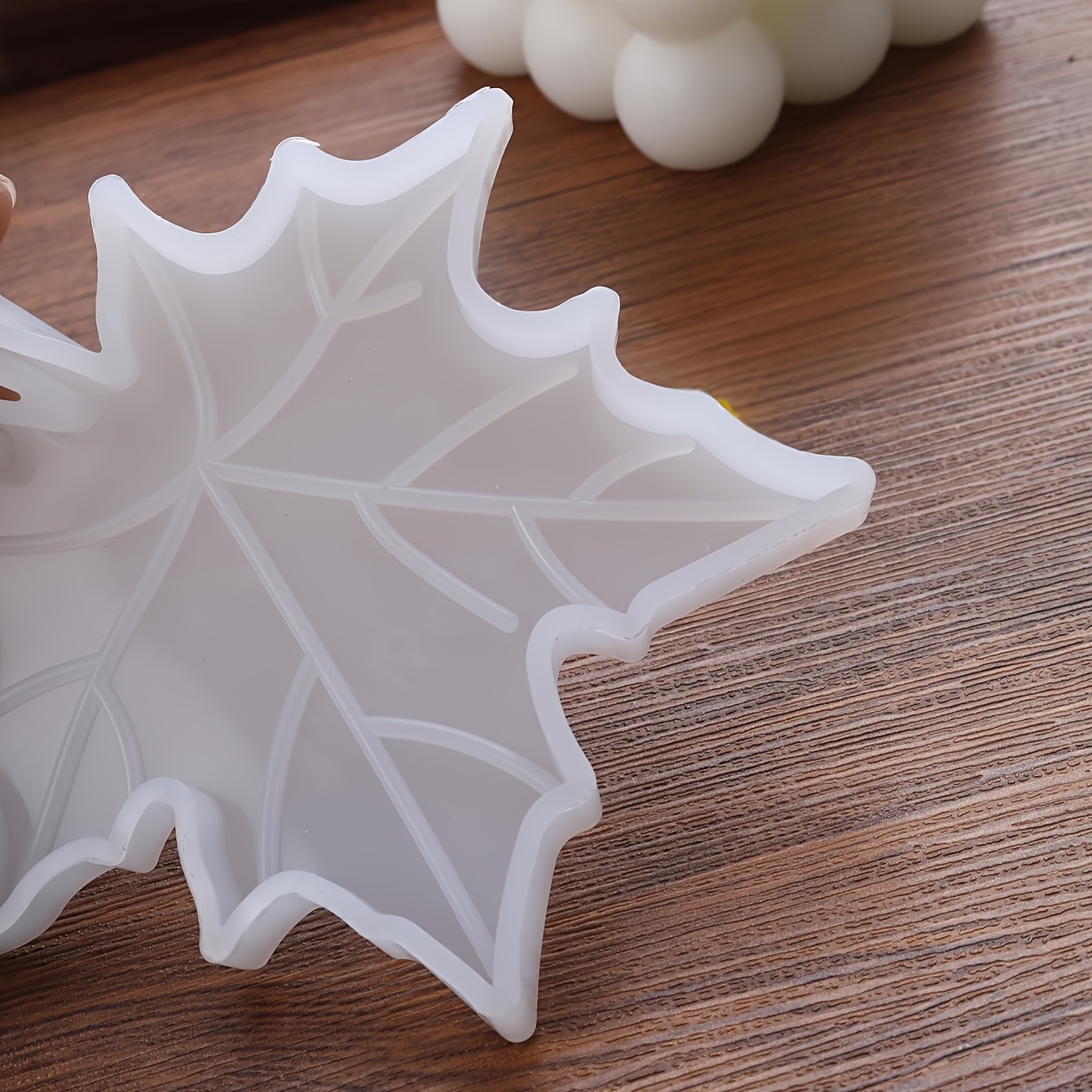 1PC Maple Leaf shaped Silicone - Candle Making Design review and price