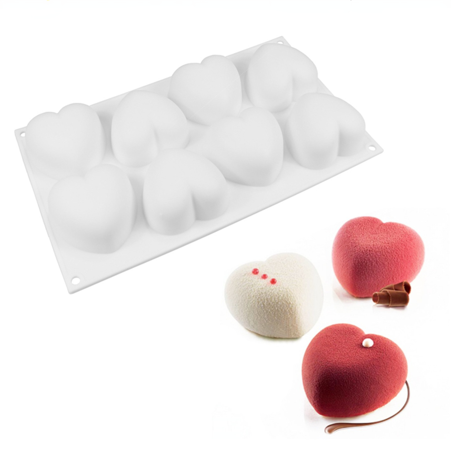 Love Heart Silicone Soap Mold  - Candle Making Experience review and price