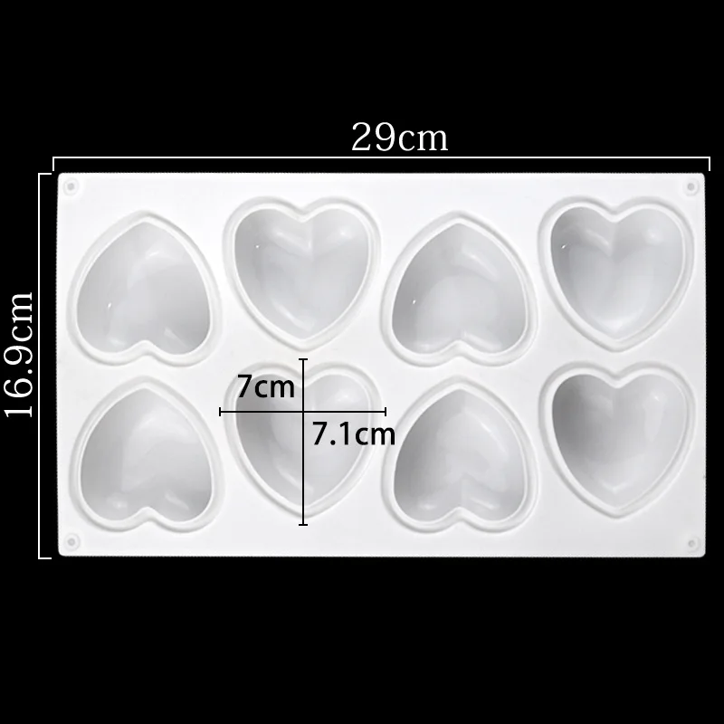 Love Heart Silicone Soap Mold  - Candle Making Experience review and price