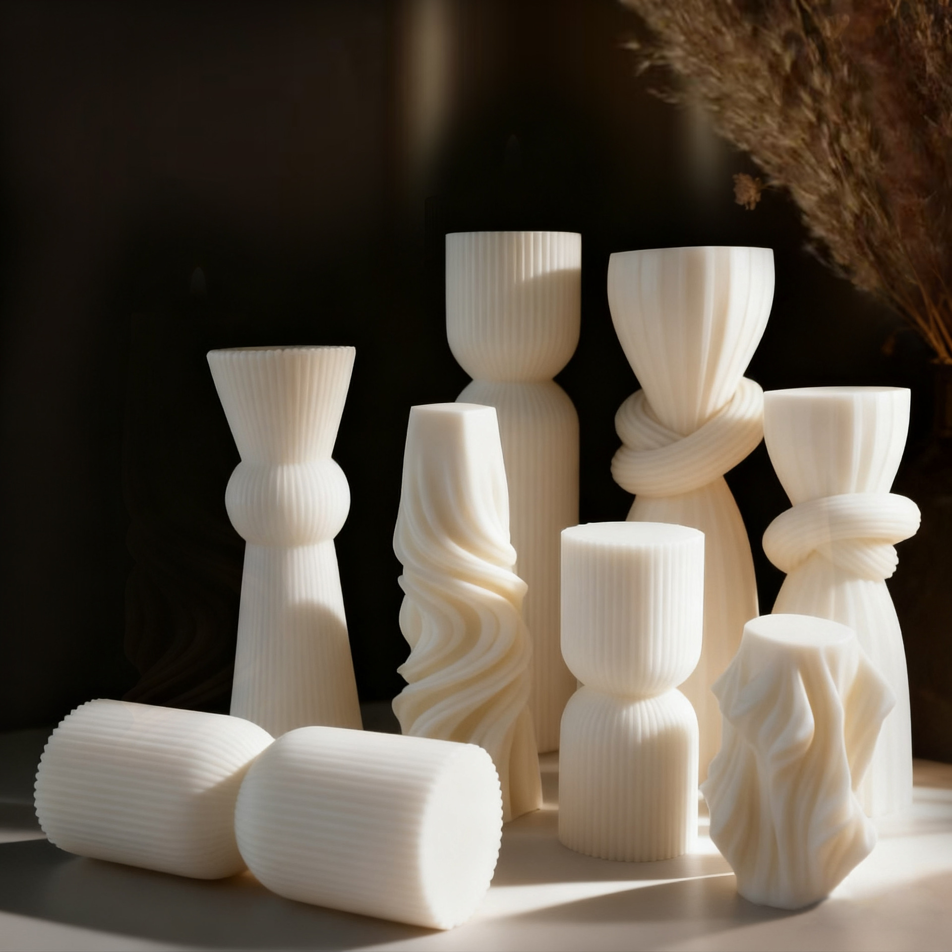 Nordic Minimalist White Scente - Candle Making Design review and price