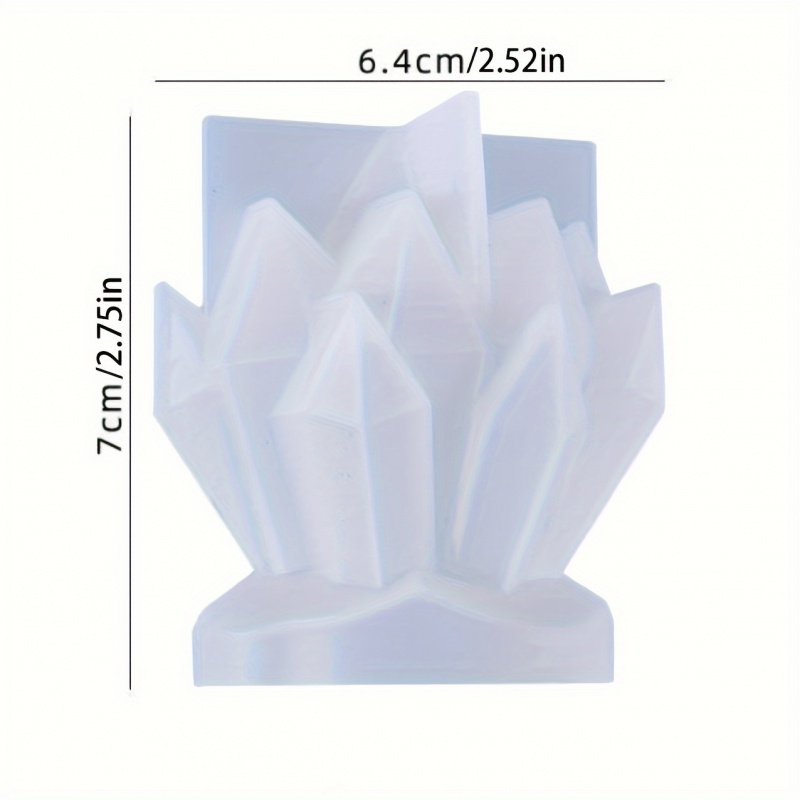 1pcCrystal Cluster Decorative  - Candle Making Design review and price