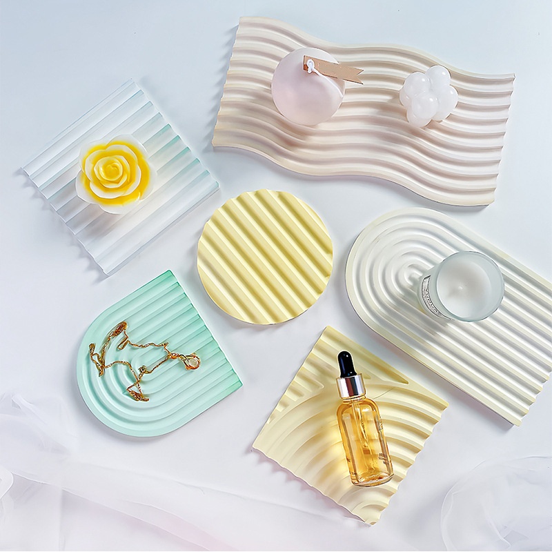 DIY Striped Wave Tray Mold For - Candle Making Design review and price