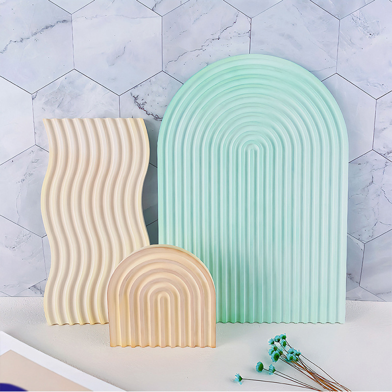 DIY Striped Wave Tray Mold For - Candle Making Design review and price