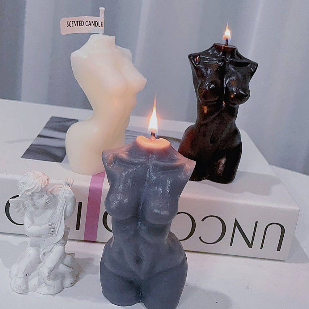 Female Torso Body Shape Scente - Candle Making Design review and price