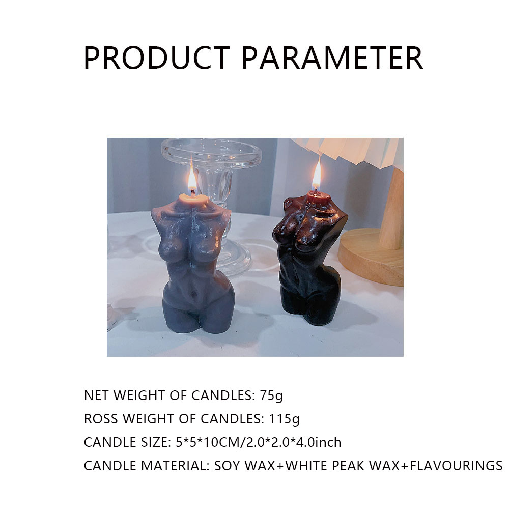 Female Torso Body Shape Scente - Candle Making Design review and price
