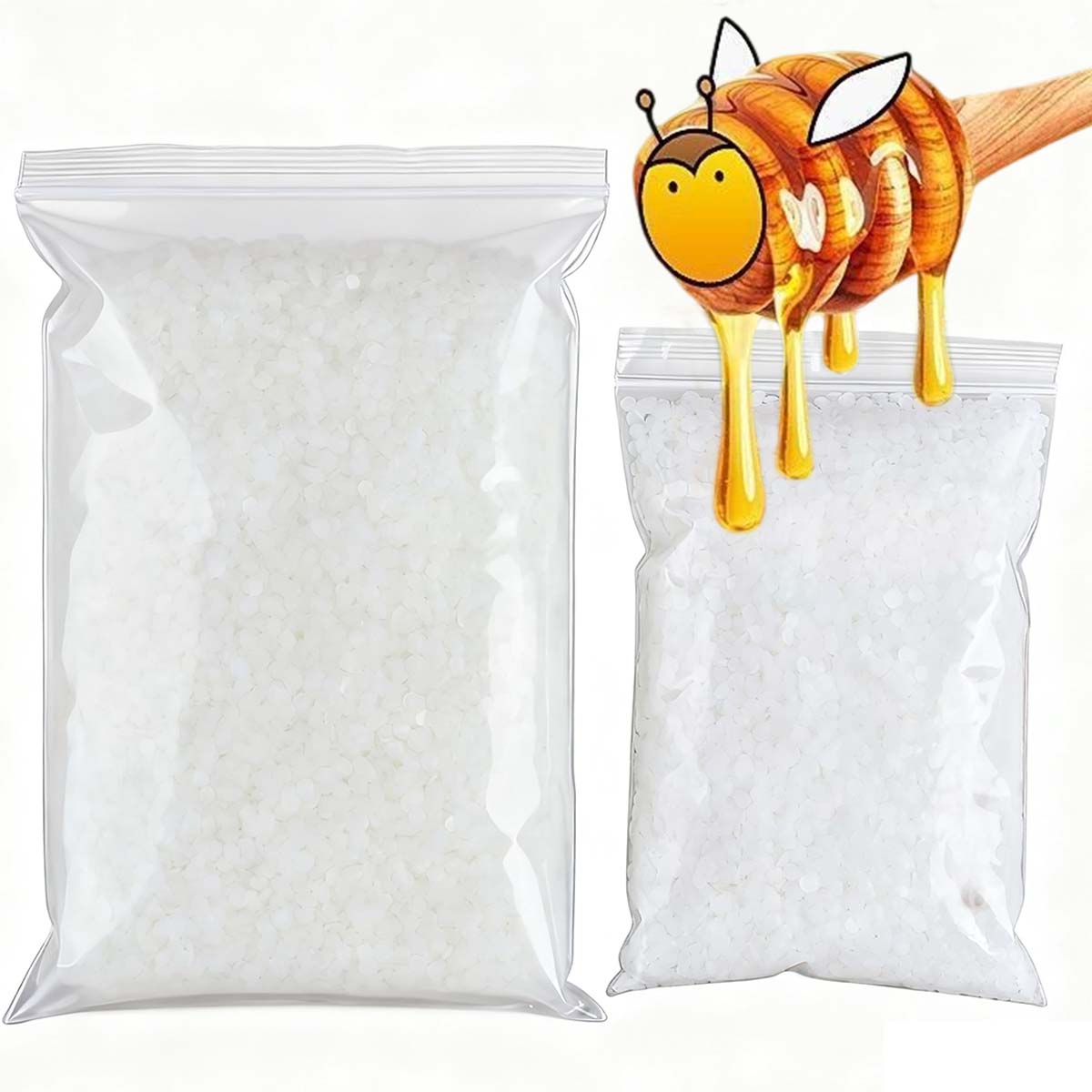 200g-1000g White Beeswax Pure  - Candle Making Experience review and price