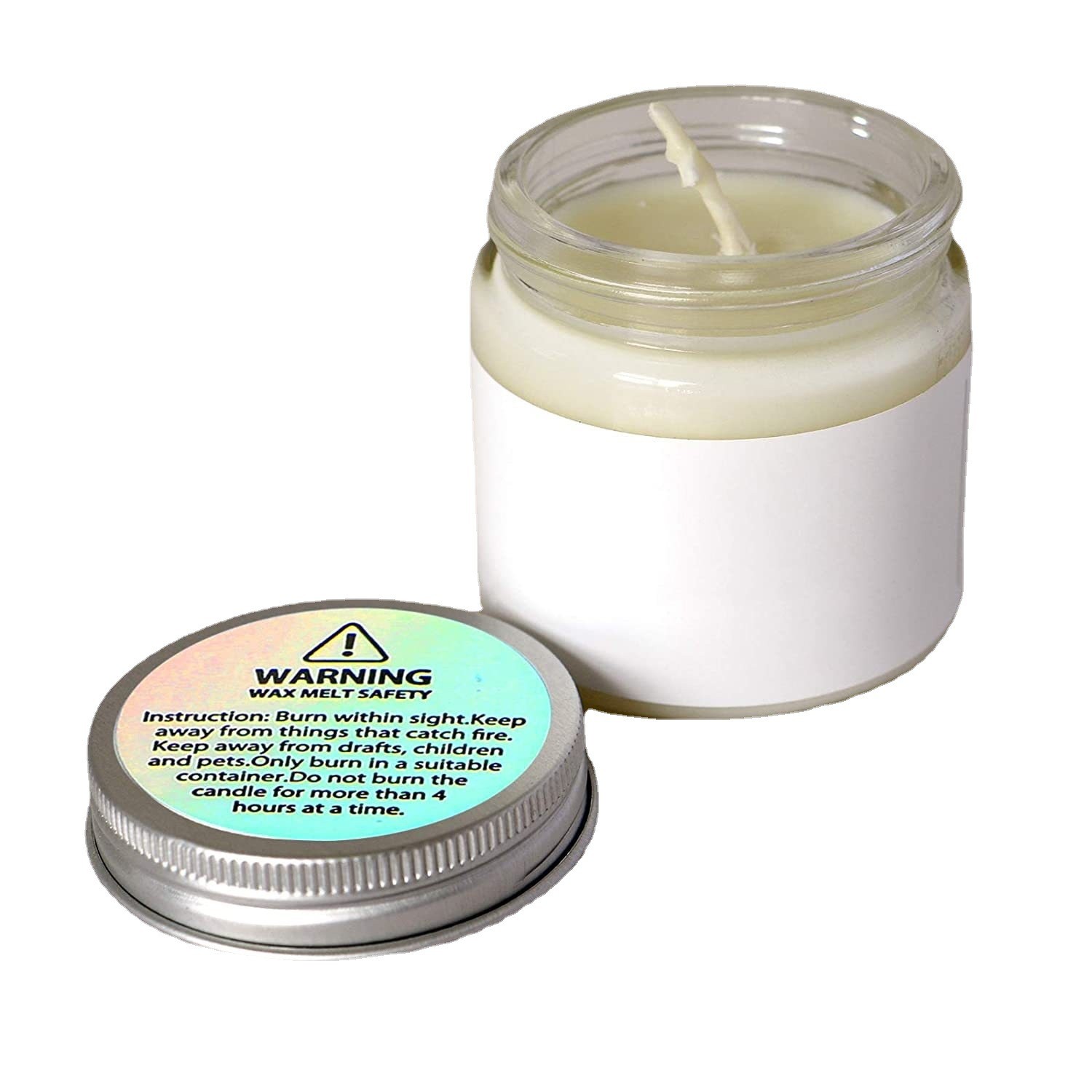 Holographic 96 Pcs Candle Warn - Candle Warning Label review and price