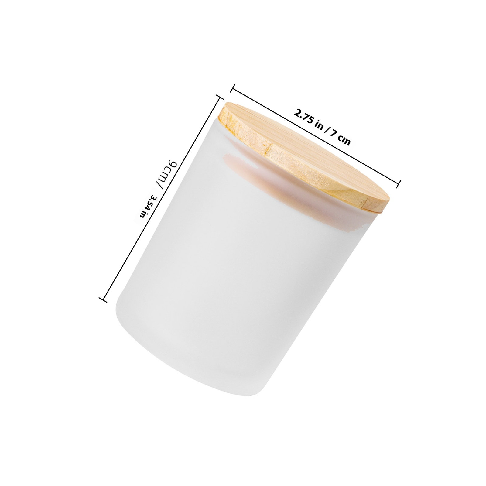 4Pcs Frosted Cups with Lids Gl - Candle Making Glass Jars review and price