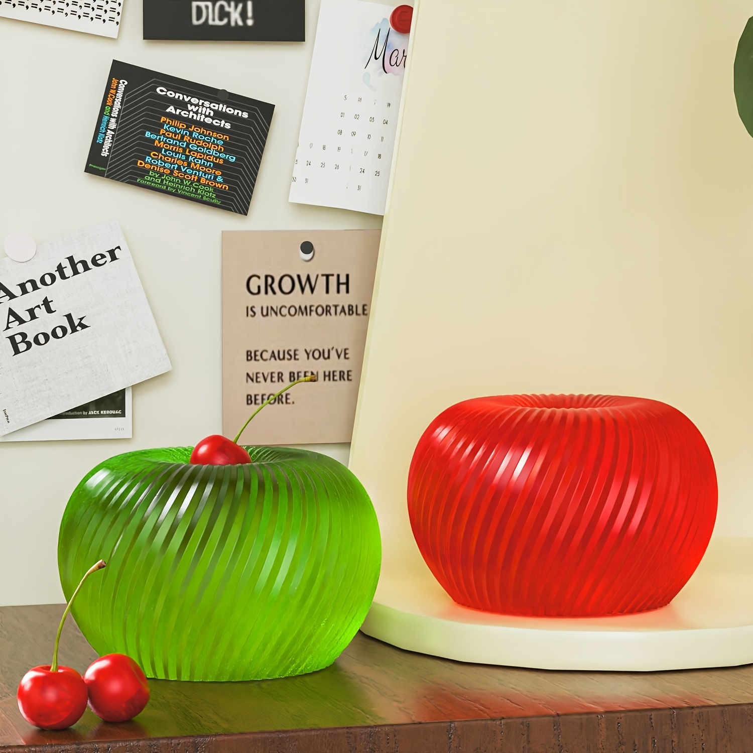 A trendy red apple silicone mo - Candle Making Design review and price