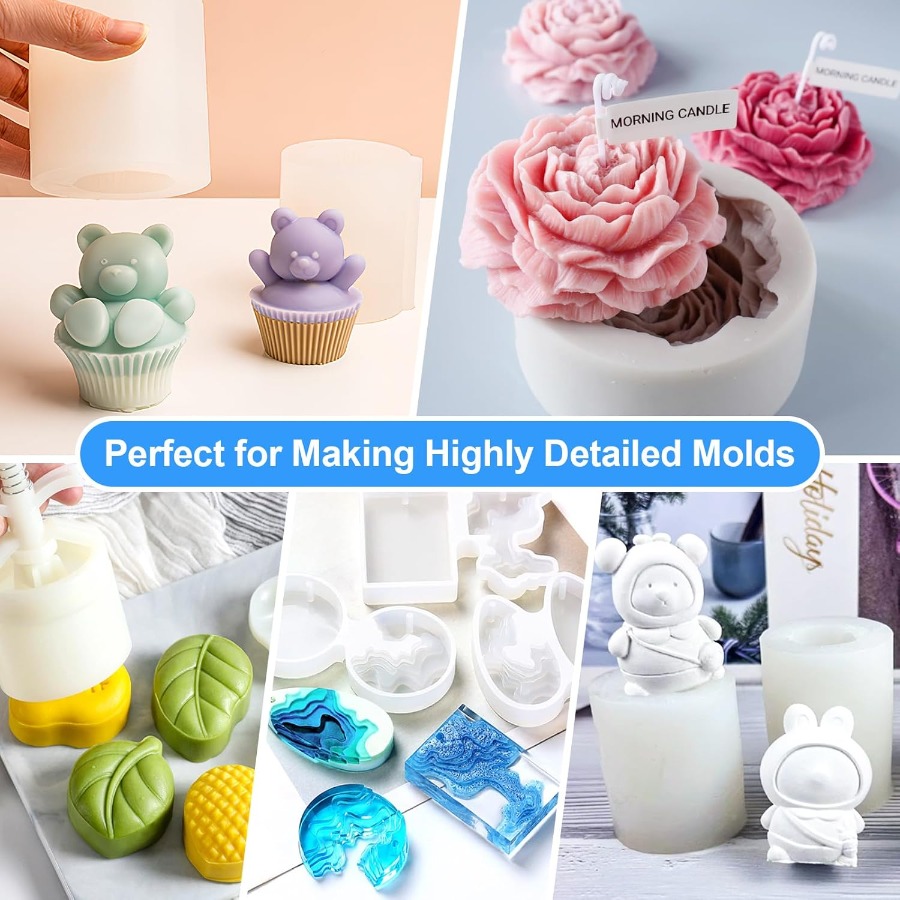Silicone Mold Making Kit, 38.8 - Candle Making Experience review and price