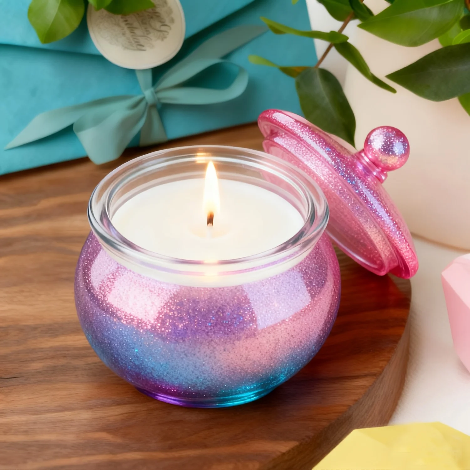 1 set of round resin can molds - Candle Making Design review and price